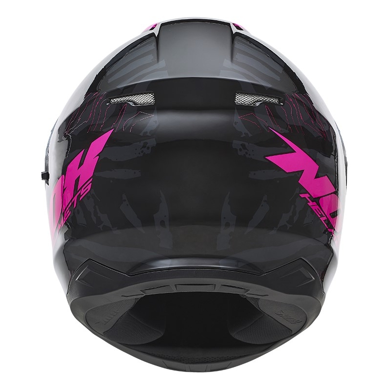Integralna motoristička kaciga NOX N301 Wild black-fluo pink rasprodaja