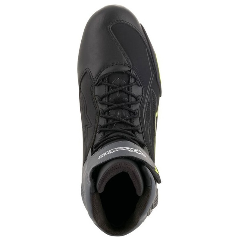 Alpinestars Faster-3 Drystar motorističke čizme crno-sive-fluo žute