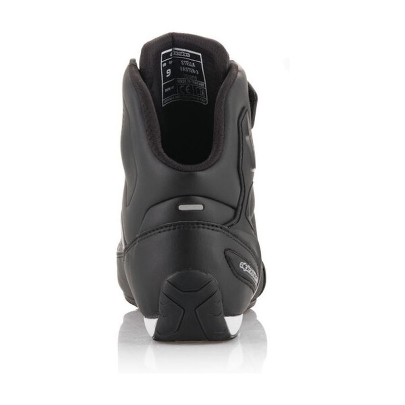 Alpinestars Stella Faster ženske motociklističke čizme crno-srebrne