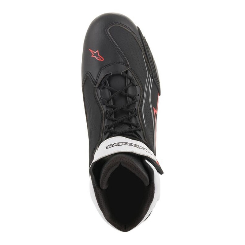 Motorističke čizme Alpinestars Faster-3 crno-bijelo-crvene