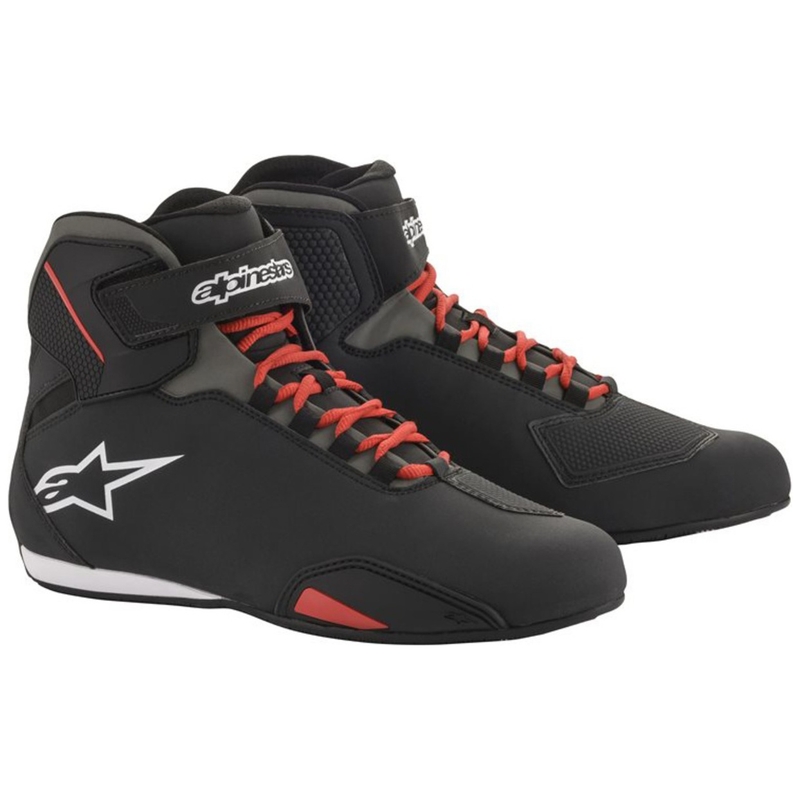 Alpinestars Sektor motorističke čizme crno-crveno-bijele