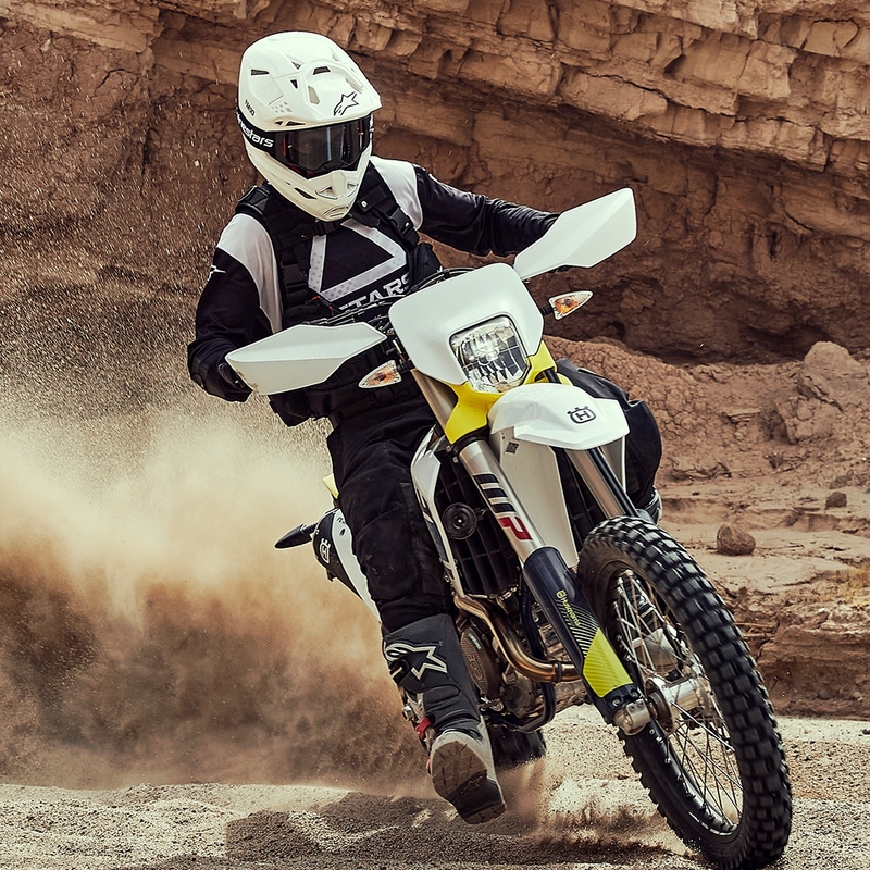 Alpinestars Techdura motocross majica crna
