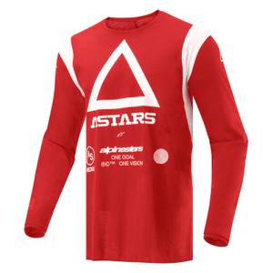 Motocross dres Alpinestars Techdura fluo crveni