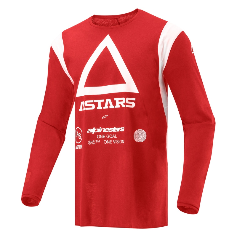 Motocross dres Alpinestars Techdura fluo crveni