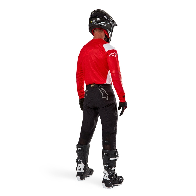 Motocross dres Alpinestars Techdura fluo crveni