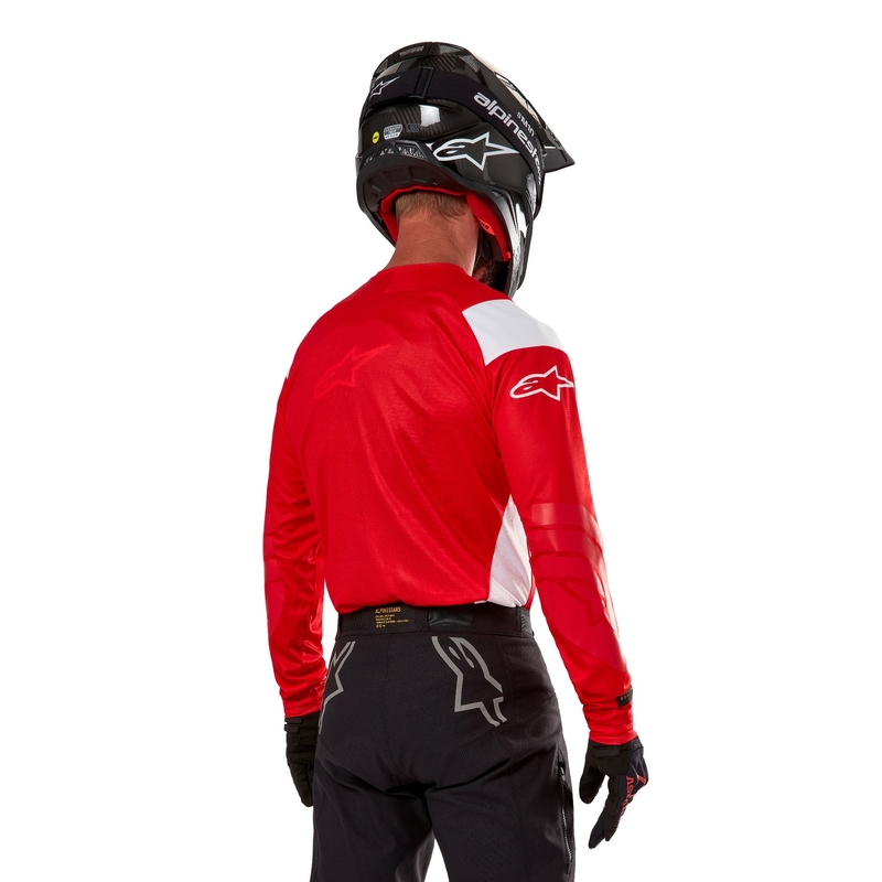 Motocross dres Alpinestars Techdura fluo crveni