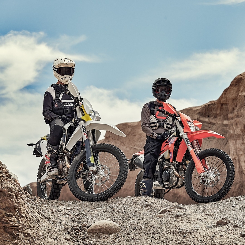 Motocross dres Alpinestars Techdura fluo crveni