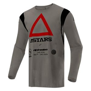 Alpinestars Techdura motocross majica smeđa