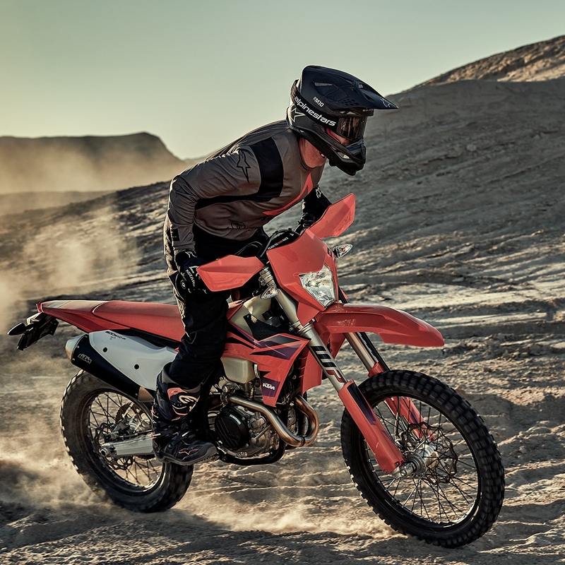 Alpinestars Techdura motocross majica smeđa