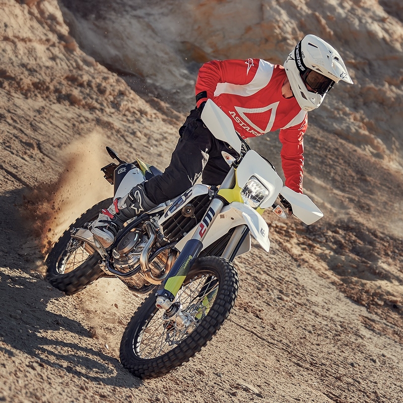 Alpinestars Techdura motocross hlače crne