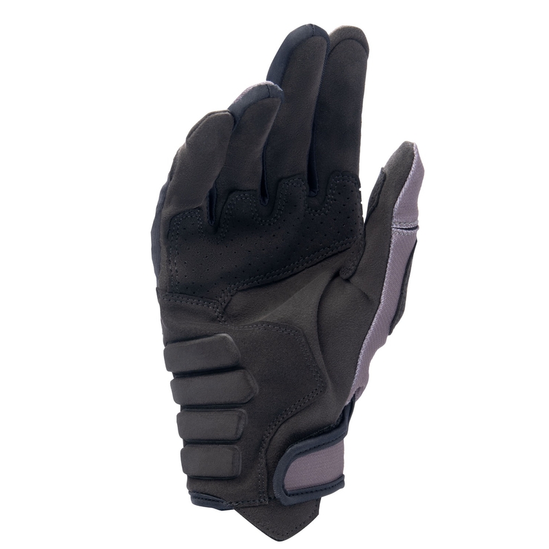 Alpinestars Techdura motokros rukavice crno-smeđe-fluo crvene boje