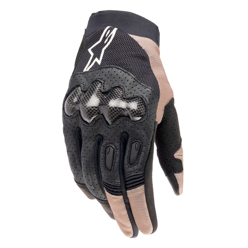 Alpinestars Megawatt 2 motokros rukavice crno-smeđe-bijele