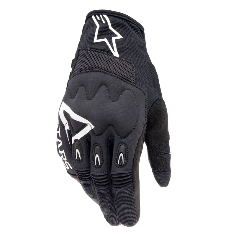 Alpinestars Techdura motocross rukavice crno-bijele