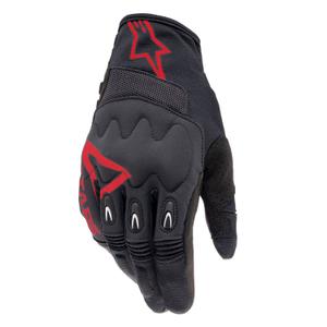 Alpinestars Techdura motocross rukavice crno-crvene