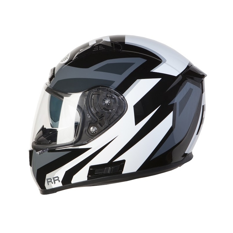 Integrirane kacige Ozone RC-01 Pinlock Ready crno-sivo-bijele rasprodaja