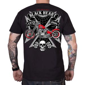 Majica Black Heart Rock Iron crna