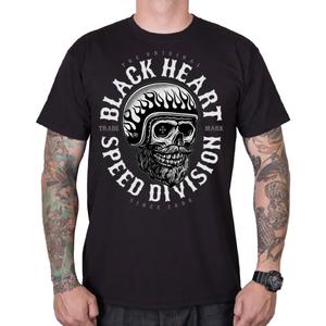 Black Heart Speed Division majica kratkih rukava crna