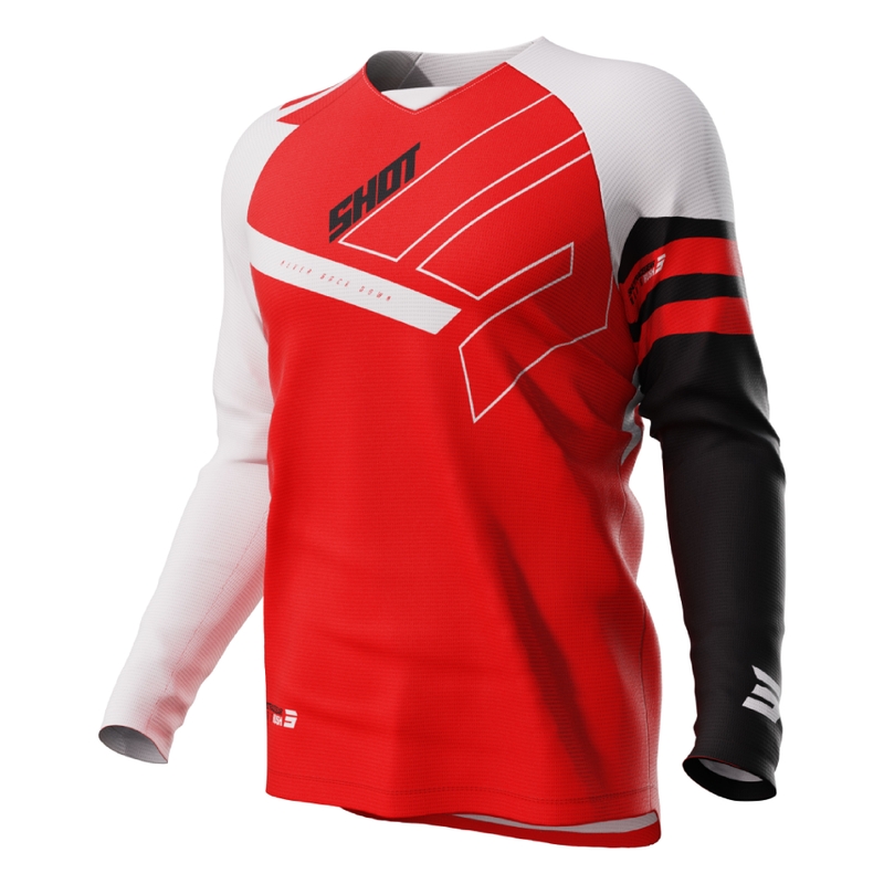 Dječji motocross dres Shot Rush crveni rasprodaja