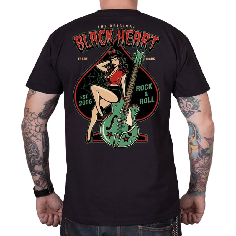 Majica Black Heart Ema crna