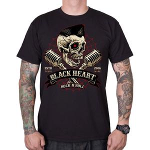 Crna majica Black Heart Elvis