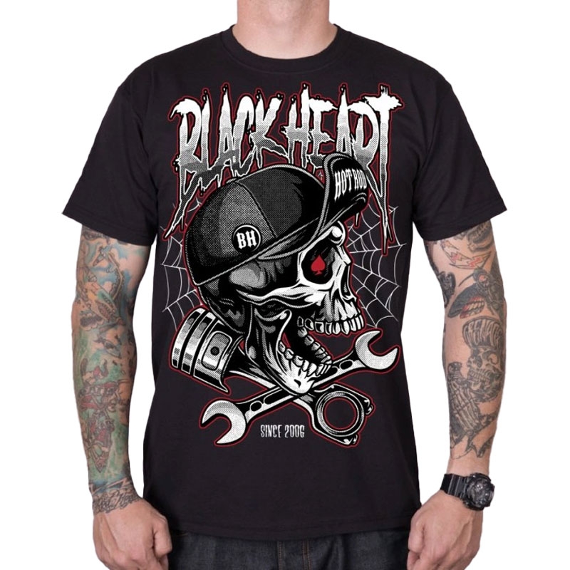 Black Heart Riot majica kratkih rukava crna
