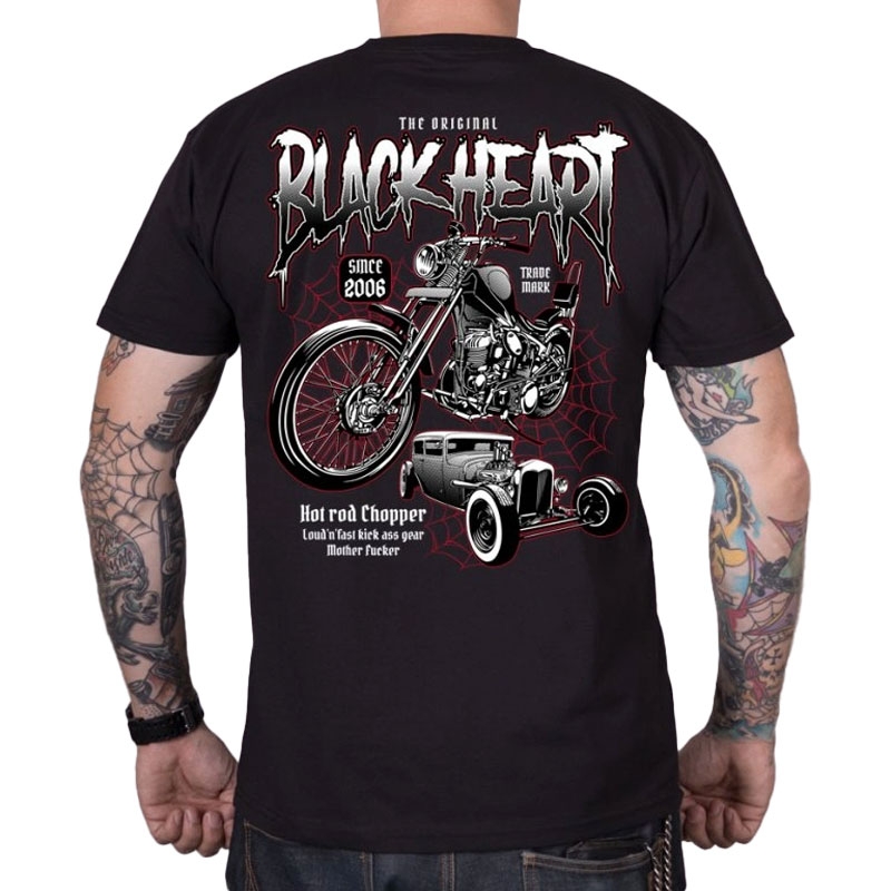 Crna majica Black Heart Machines