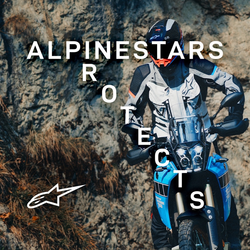Alpinestars Boulder Gore-Tex motociklistička jakna tamnoplavo-crna
