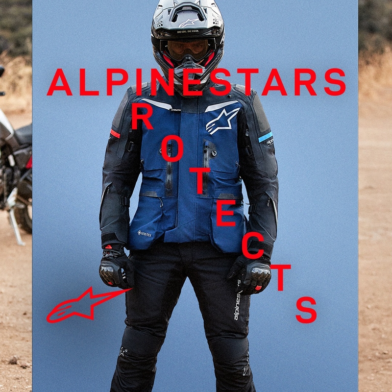 Alpinestars Boulder Gore-Tex motociklistička jakna tamnoplavo-crna