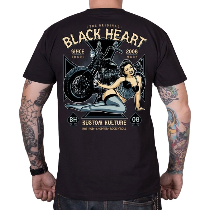 Majica Black Heart Ava crna