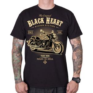 Majica Black Heart Harley crna
