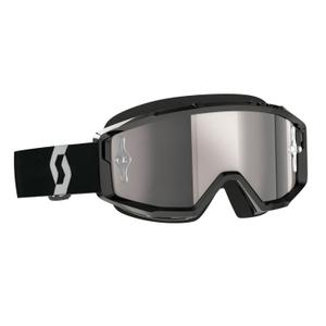 Motocross naočale SCOTT - USA Primal CH crno-bijele (srebrni pleksiglas)