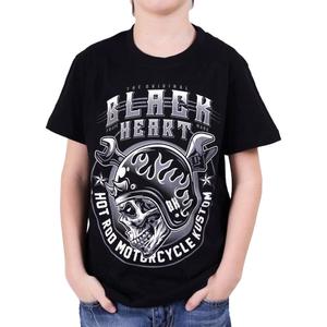 Dječja majica Black Heart Boomer crna