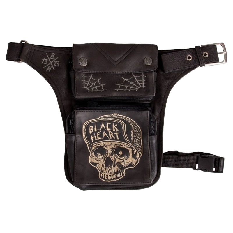 BLACK HEART W-TEC Garage Built crni džep na bedru