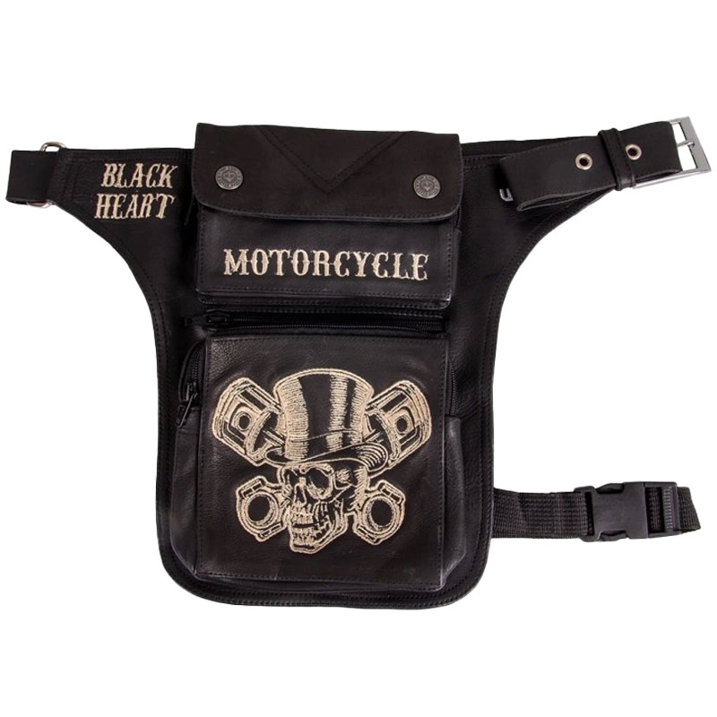 BLACK HEART W-TEC Gentleman crni džep na bedrima