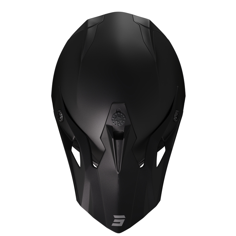 Dječja kaciga za motocross Shot Pulse Kid 2.0 mat crna
