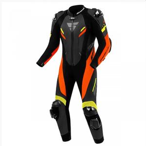 Shima Hyper-RS motociklističko kožno odijelo crno-fluo narančasto-žuto
