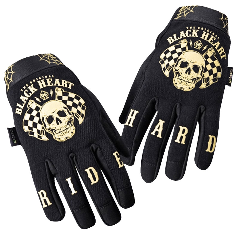 Black Heart W-TEC Starter chopper rukavice crne