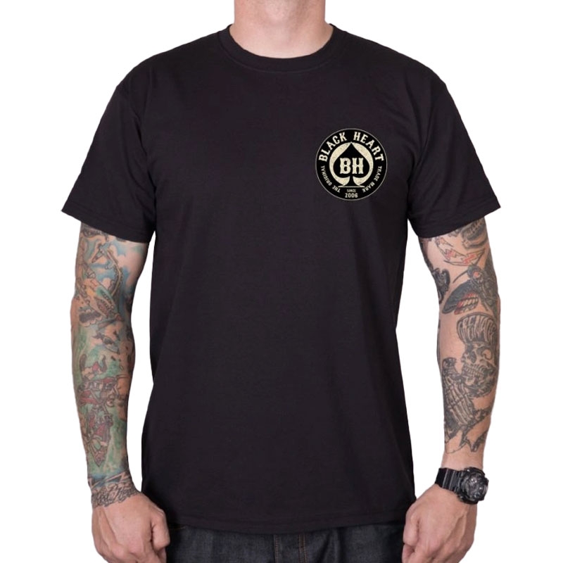 Majica Black Heart Chopper King crna