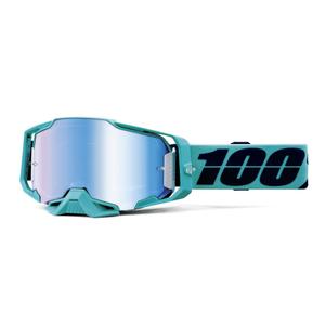 Naočale za motocross 100% ARMEGA Estrel plavi pleksiglas