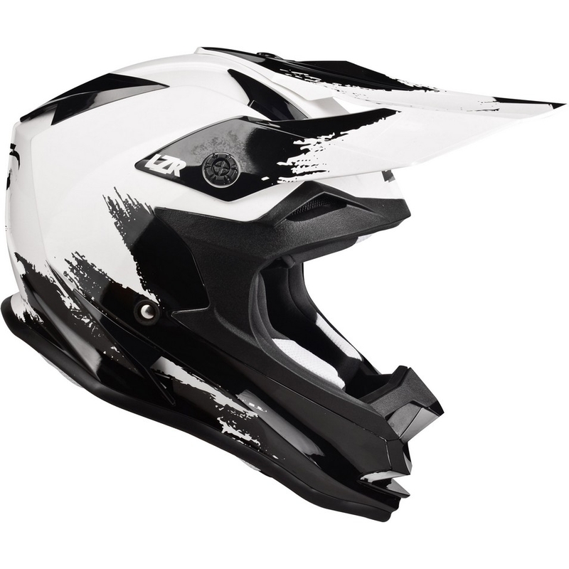 Motocross kaciga Lazer OR-1 Ripper bijelo-crna