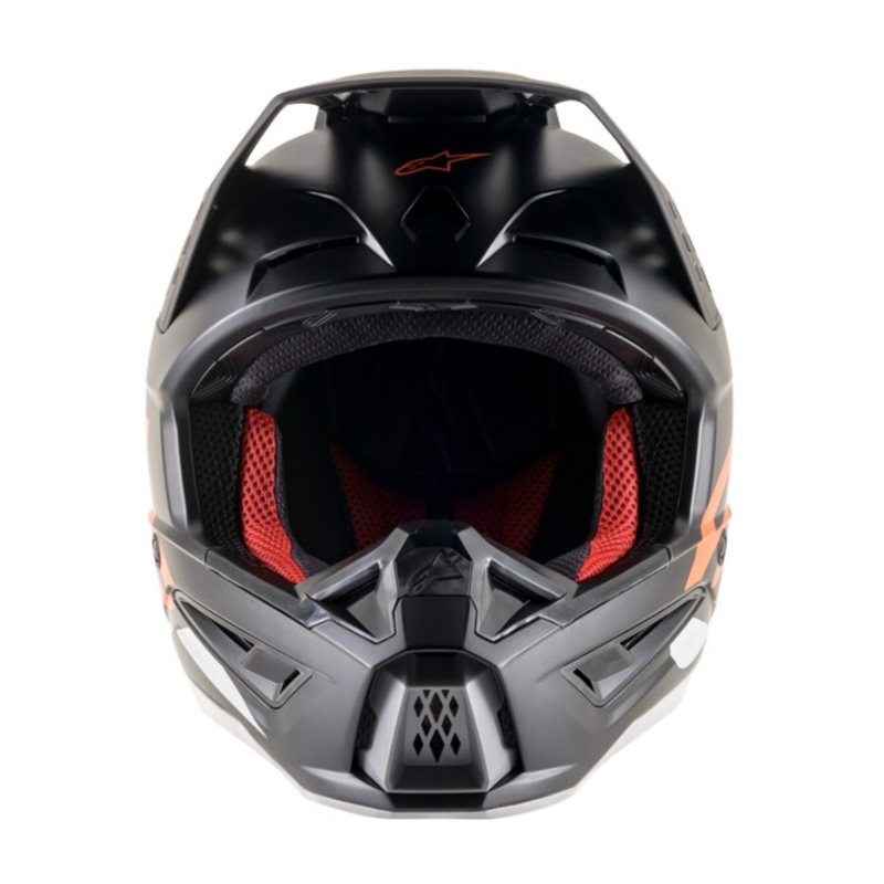 Alpinestars S-M5 Compass motokros kaciga crno-fluo narančasta