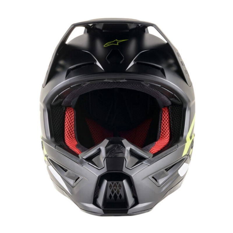 Alpinestars S-M5 Compass motokros kaciga crno-fluo žuta