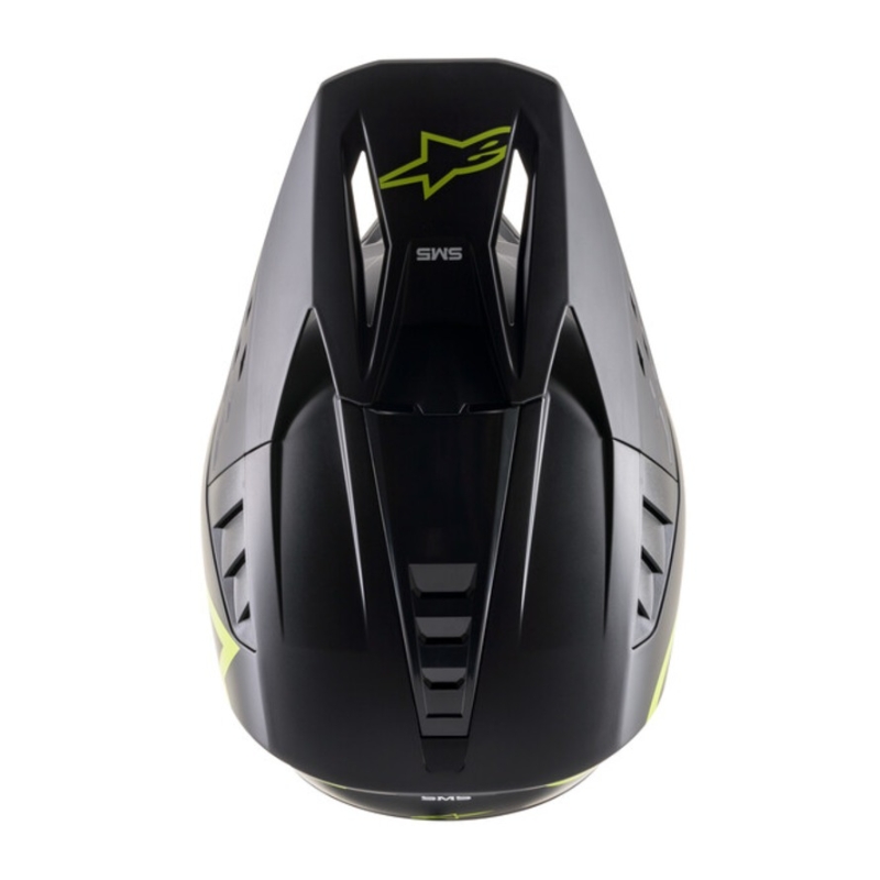 Alpinestars S-M5 Compass motokros kaciga crno-fluo žuta