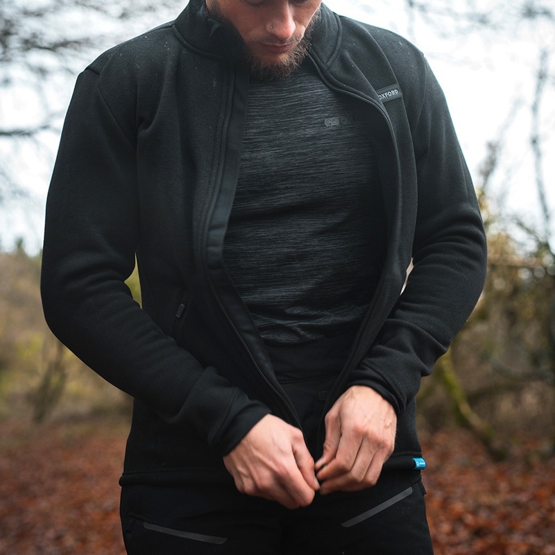 Termo podstava za Oxford Advanced Advanced Fleece jaknu crna