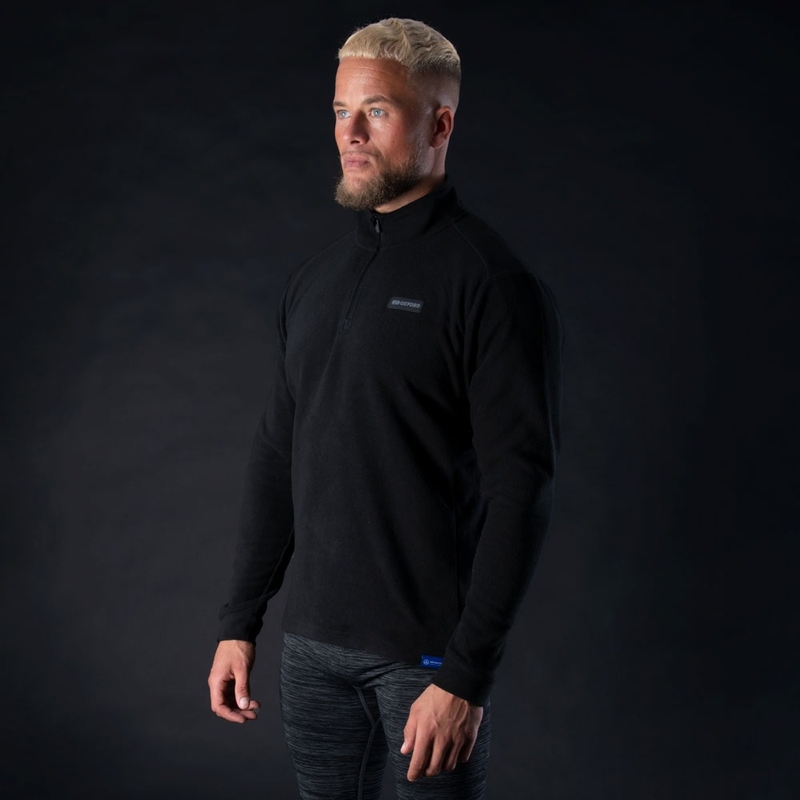 Termo podstava za crnu jaknu Oxford Advanced Micro Fleece 1/2 Neck