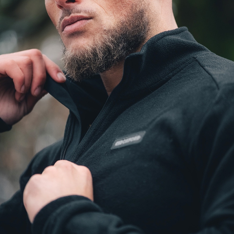 Termo podstava za crnu jaknu Oxford Advanced Micro Fleece 1/2 Neck