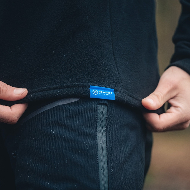 Termo podstava za crnu jaknu Oxford Advanced Micro Fleece 1/2 Neck