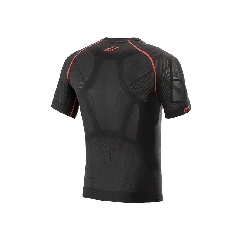 Termo majica kratkih rukava Alpinestars Ride Tech Summer crno-crvena