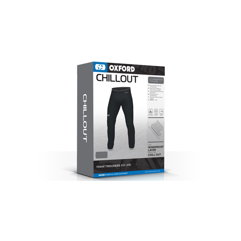 Termo rublje OXFORD Chillout Windproof crno