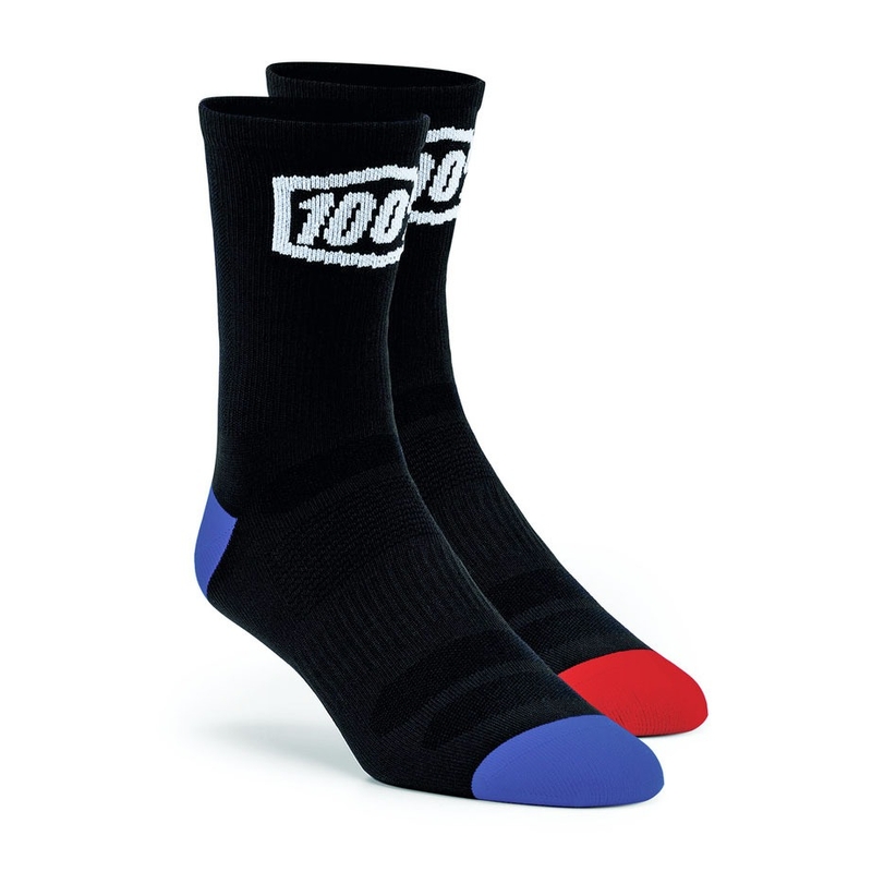 Čarape 100%-USA Terrain MTB crne